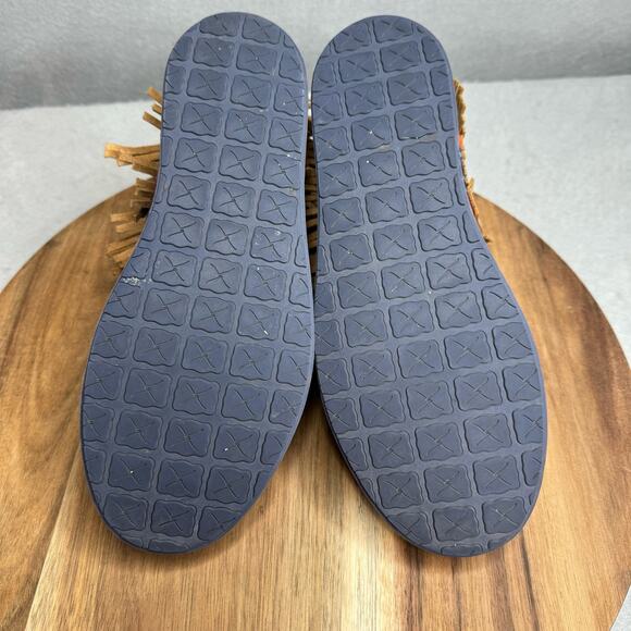 Twisted X Serape Fringe Moccasin  Bootie Womens Size 6.5M WCA0021 Wore Once EUC - Picture 8 of 8